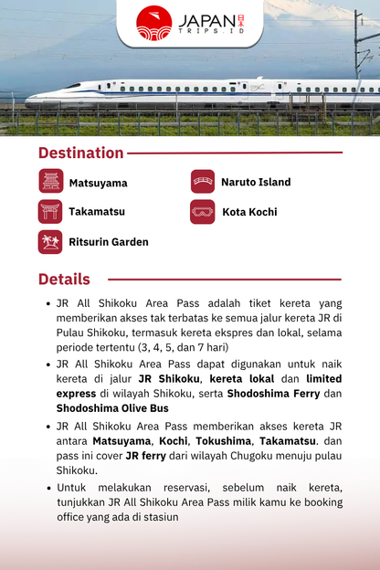 JR All Shikoku Area Pass