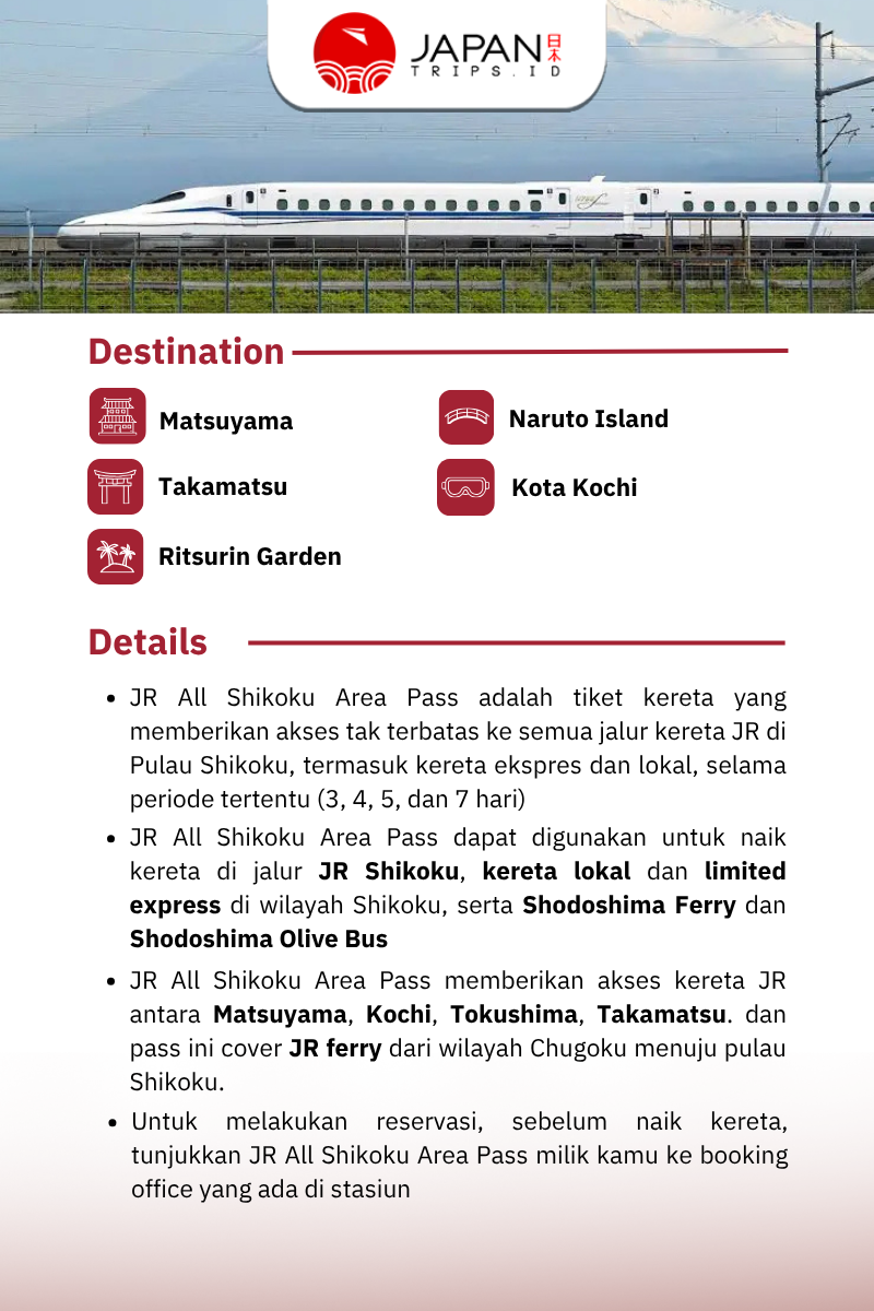 JR All Shikoku Area Pass