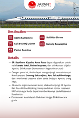 JR Southern Kyushu Area Pass 3 Days