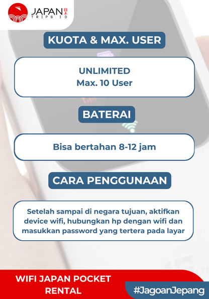Sewa Wifi Jepang | Wifi Japan Pocket