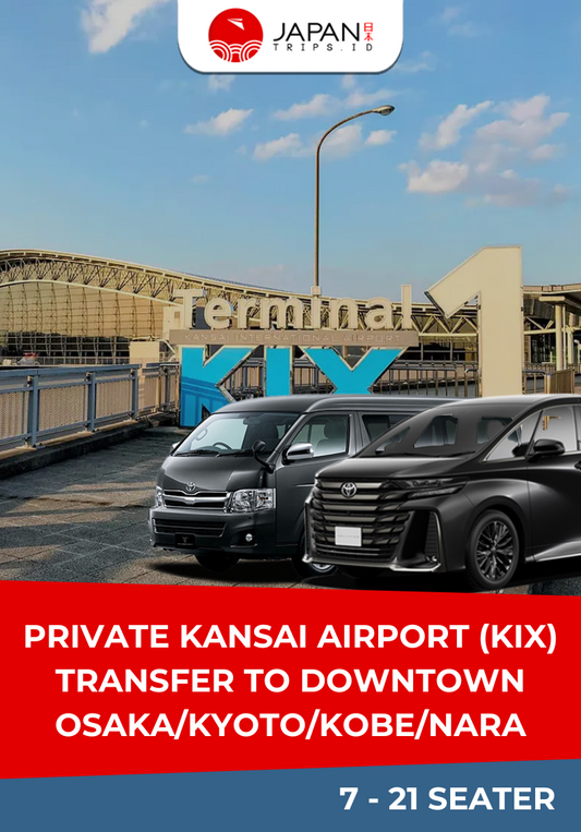 Private Kansai Airport Transfer to Osaka/Kyoto/Kobe/Nara | Private Airport Transfer One Way