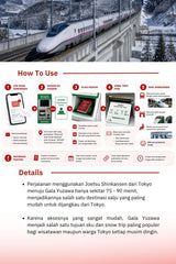 Shinkansen Tokyo to Gala Yuzawa | One Way Shinkansen Ticket