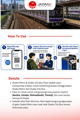 Osaka Metro & Osaka City Bus Pass