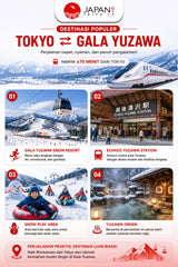 Shinkansen Tokyo to Gala Yuzawa | One Way Shinkansen Ticket