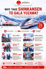 Shinkansen Tokyo to Gala Yuzawa | One Way Shinkansen Ticket