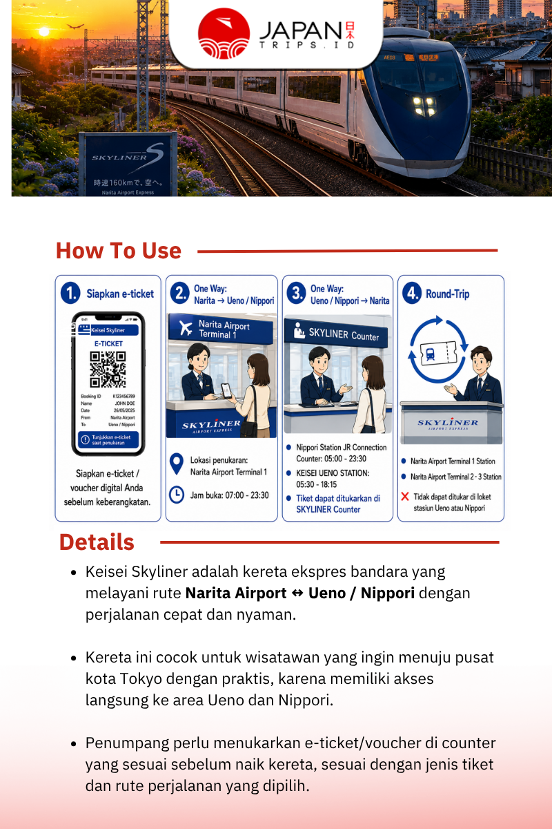 Keisei Skyliner Ticket | Narita Skyliner
