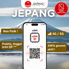 eSIM Japan Unlimited + Transit Country | eSIM Travel Jepang