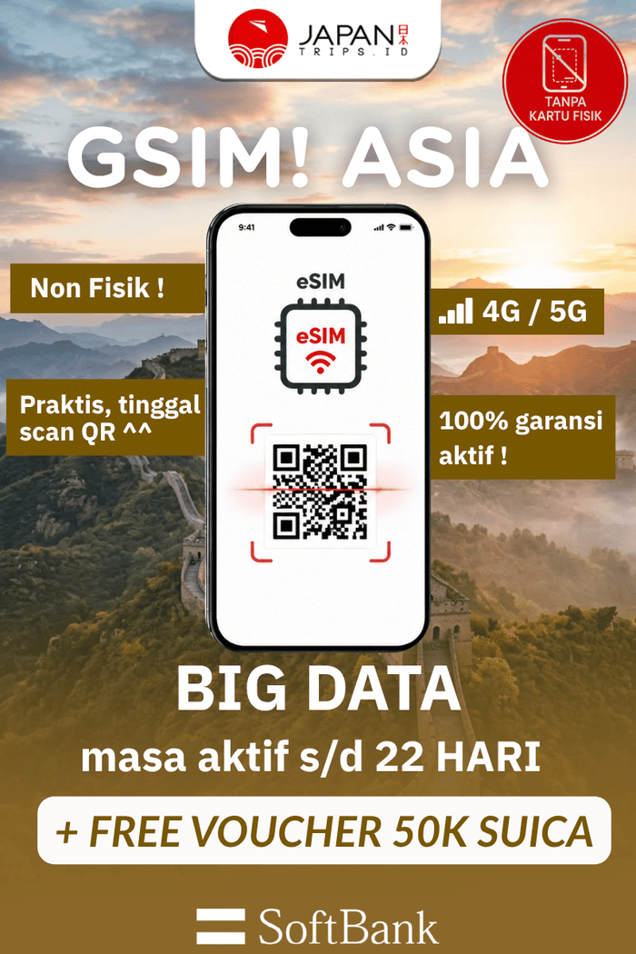 gSim! Asia BIG DATA - Reusable & TopUp Anytime | Japantrips