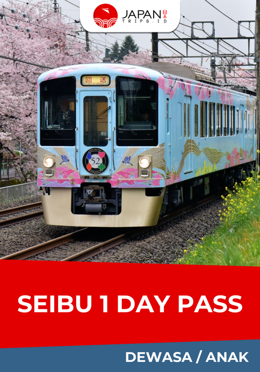 Seibu 1 Day Pass | Tiket 1 Hari Seibu