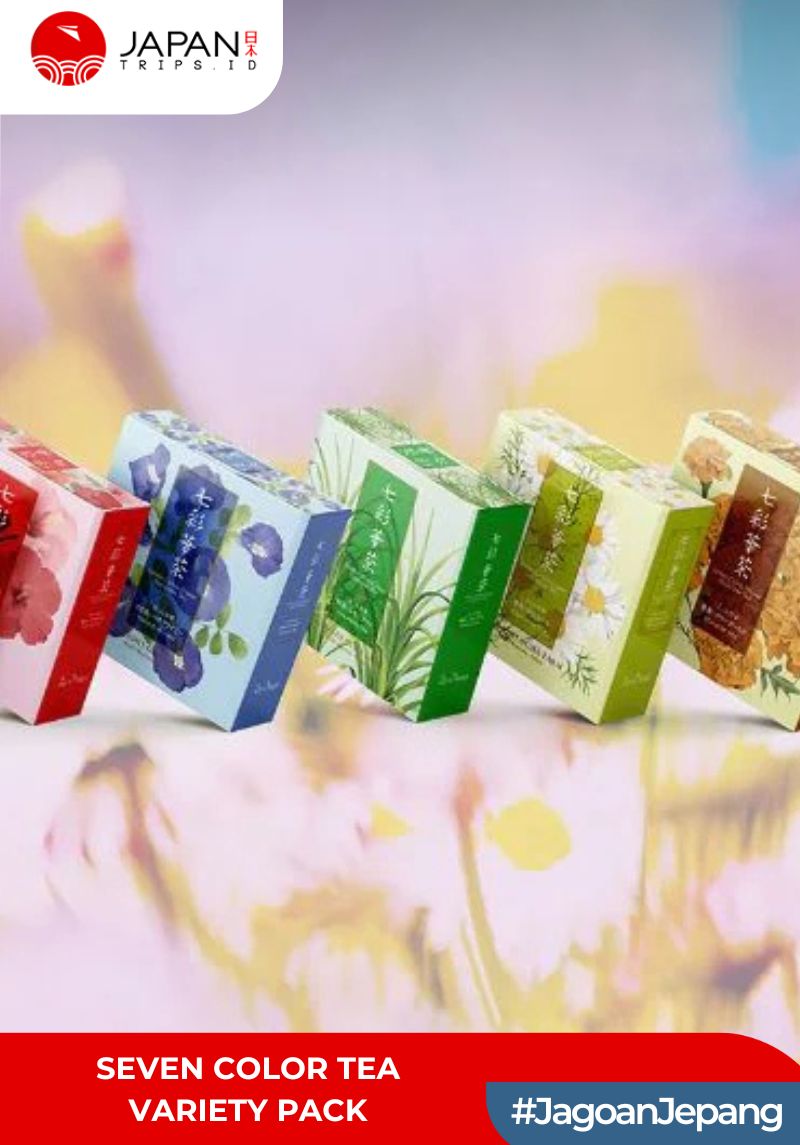 Seven Color Tea Variety Pack | Teh Herbal Jepang