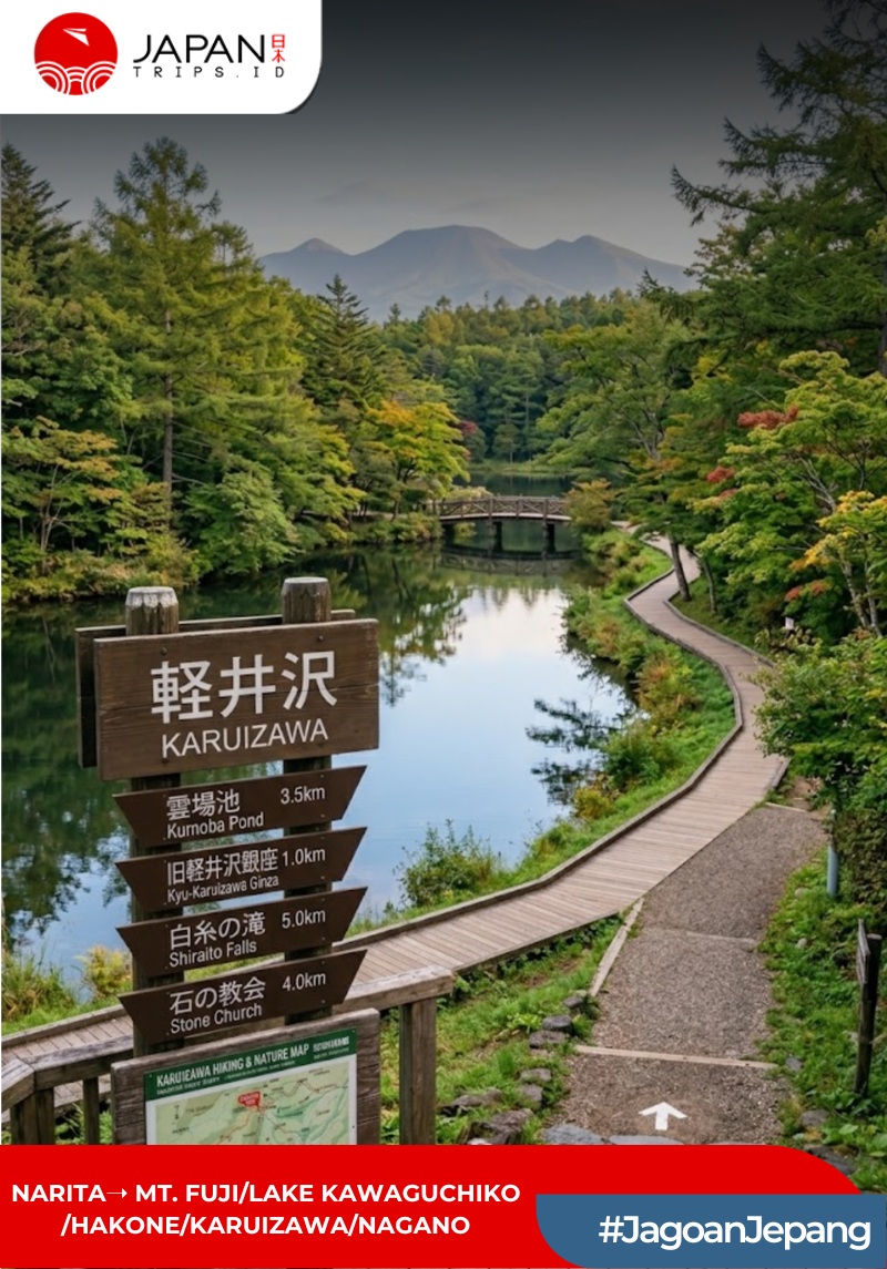 Private Narita Airport Transfer to Mt. Fuji / Lake Kawaguchiko / Hakone / Karuizawa / Nagano | Private Airport Transfer One Way