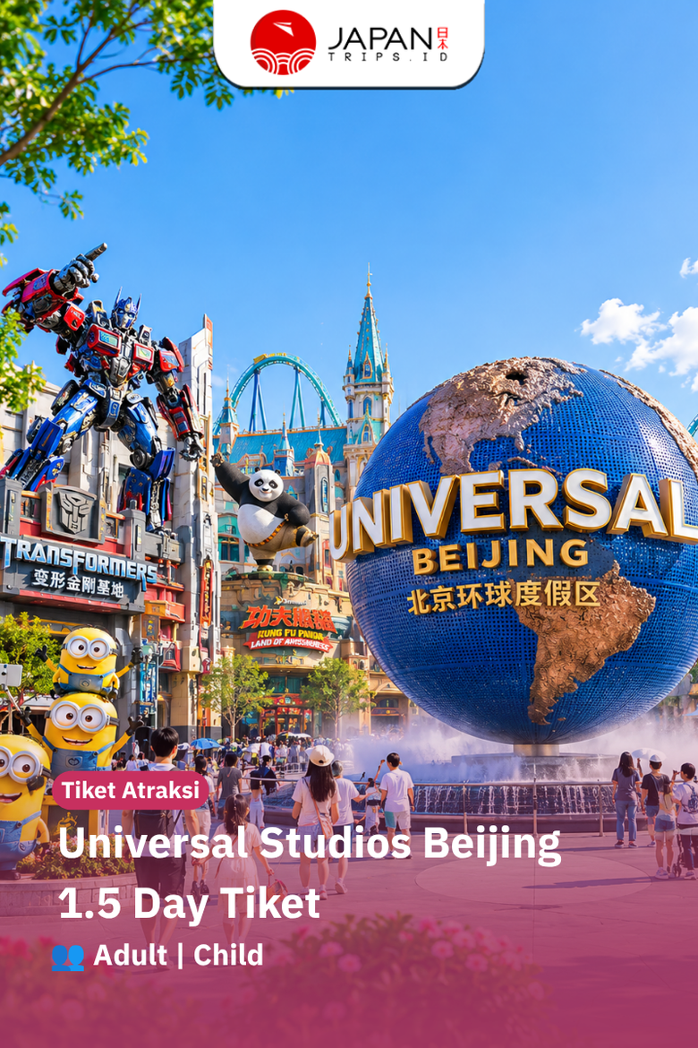 Universal Studios Beijing 1.5 Day Tiket | China