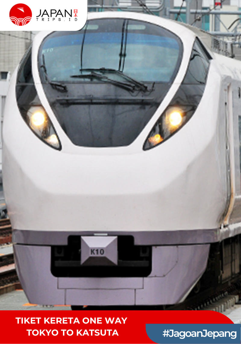 Tiket Kereta One Way Tokyo To Katsuta