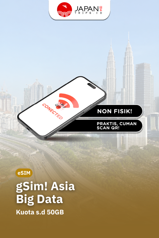 gSim! Asia BIG DATA - Reusable & TopUp Anytime | Japantrips