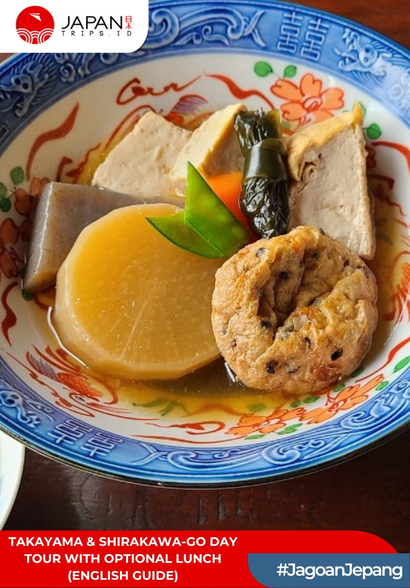Takayama & Shirakawa-go Day Tour with Optional Lunch (English Guide)
