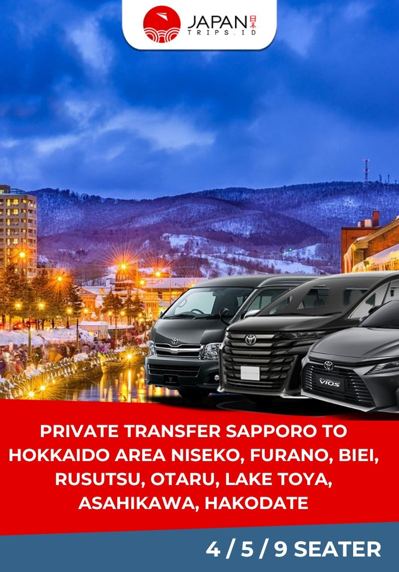 Private Transfer Sapporo To Hokkaido Area Niseko, Furano, Biei, Rusutsu, Otaru, Lake Toya, Asahikawa, Hakodate
