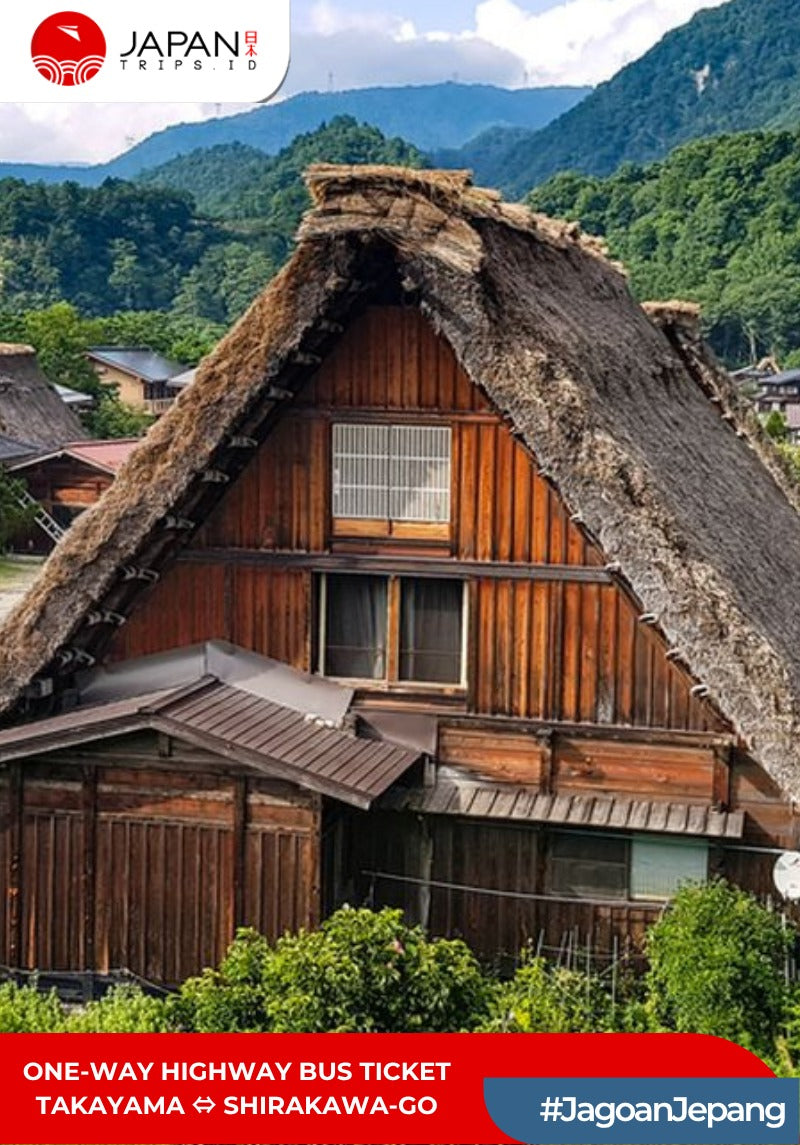 One-Way Highway Bus Ticket Nagoya ⇔Takayama/Shirakawa-go