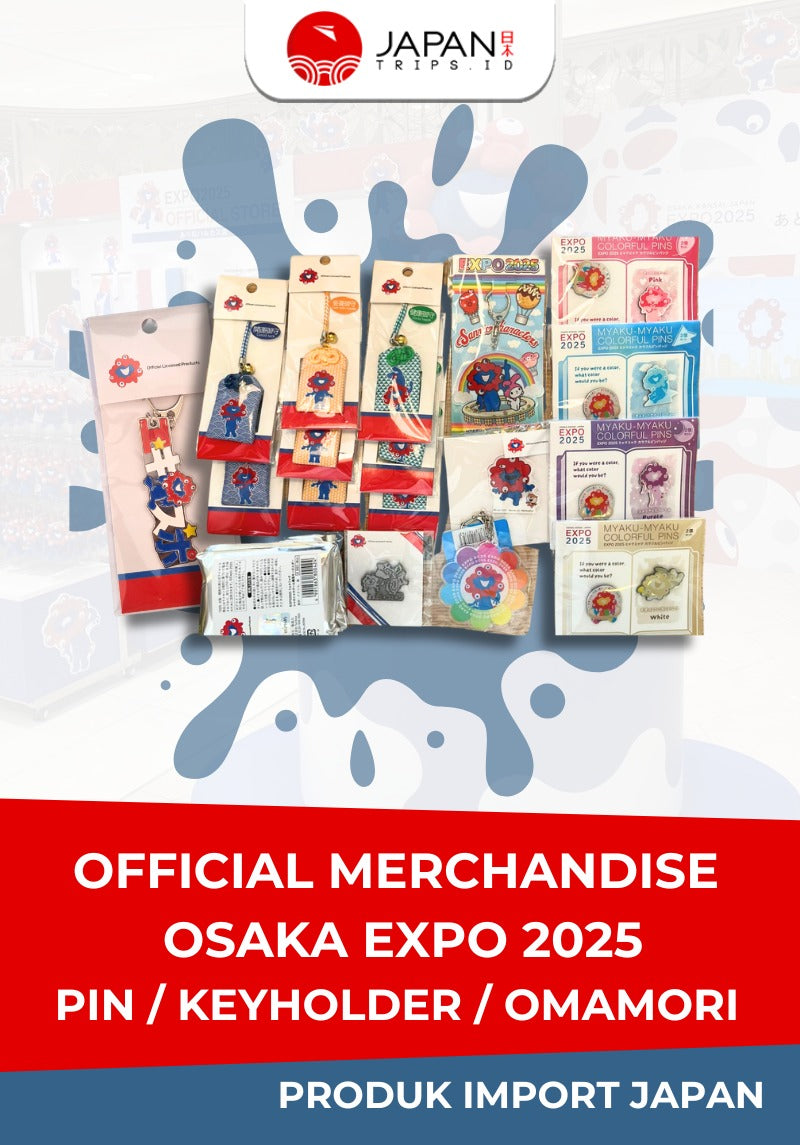 Official Merchandise Osaka Expo 2025 | Pin / Keyholder / Omamori
