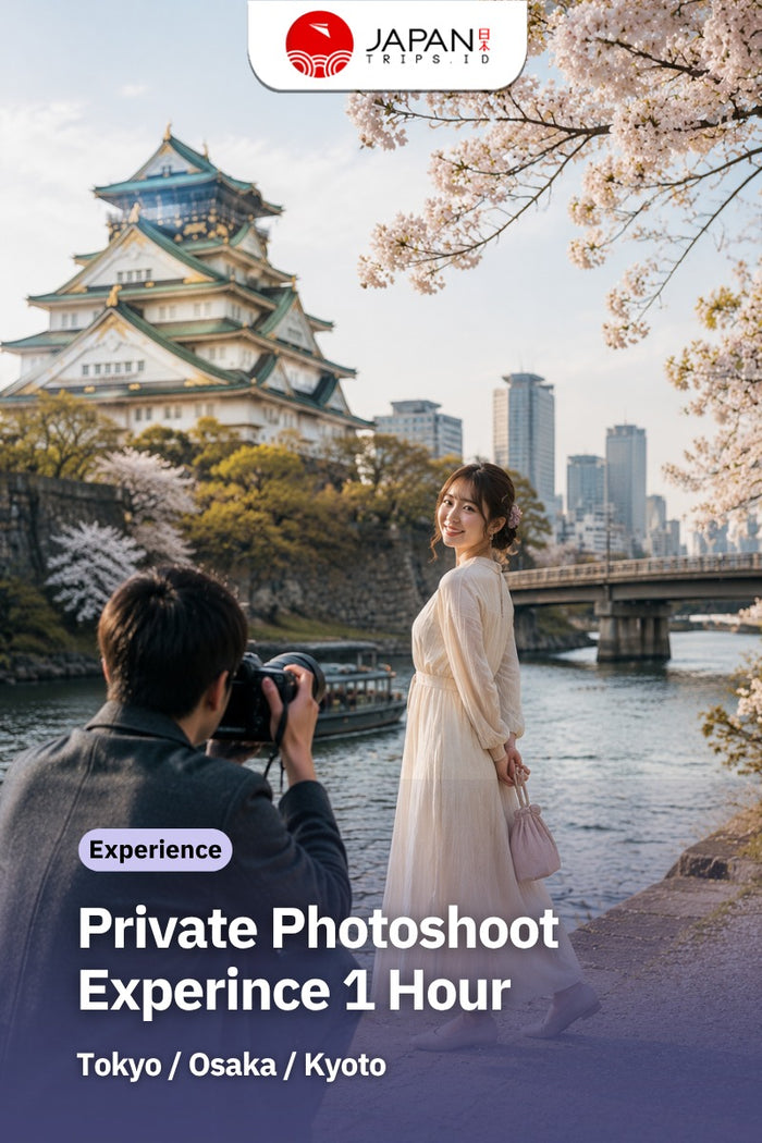 Private Photoshoot Experince 1 Hour | Tokyo / Osaka / Kyoto