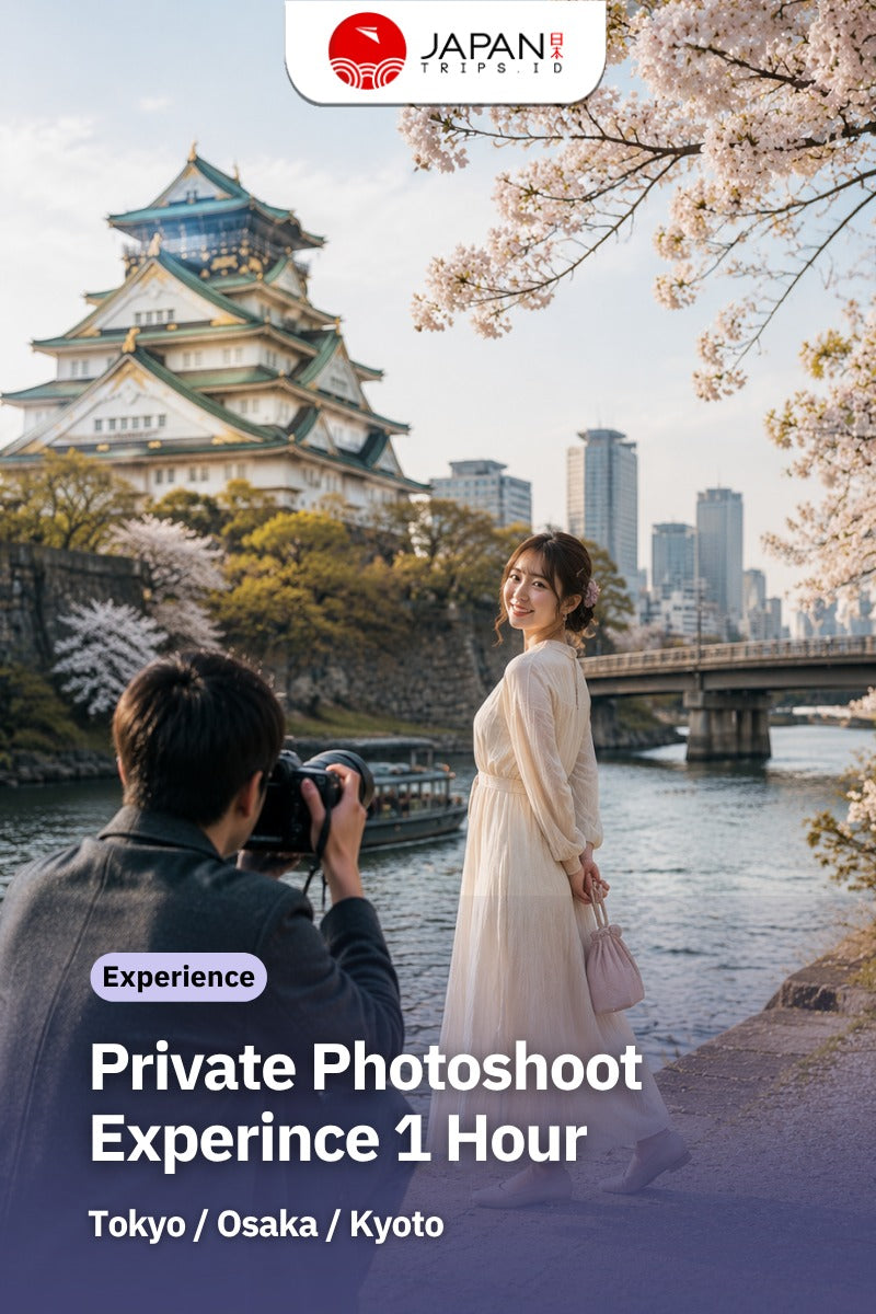 Private Photoshoot Experince 1 Hour | Tokyo / Osaka / Kyoto