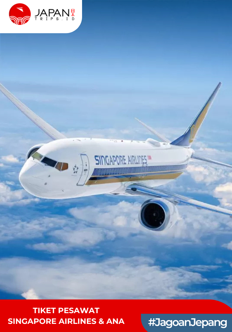 Tiket Pesawat Bisnis Singapore Airlines / All Nippon Airways | Business Class Flight Ticket SQ / ANA Semua Rute