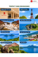 Hokkaido One Day Tour Toyako Onsen, Noboribetsu Jigokudani, Showa Shinzan, & Lake Shikotsu With Optional Bear Ranch