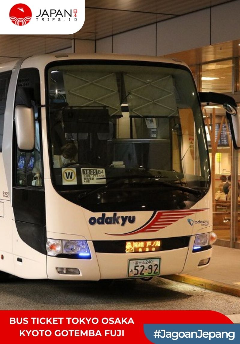 Tiket Bus Tokyo - Osaka - Kyoto - Gotemba - Fuji | Bus Japan