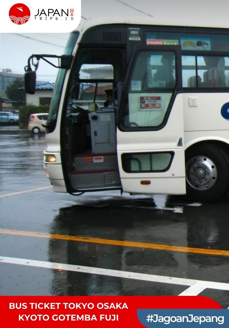 Tiket Bus Tokyo - Osaka - Kyoto - Gotemba - Fuji | Bus Japan