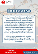 E-book Panduan Travel ke Gunung Fuji