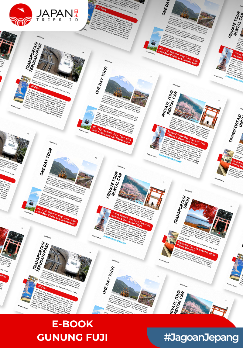 E-book Panduan Travel ke Gunung Fuji
