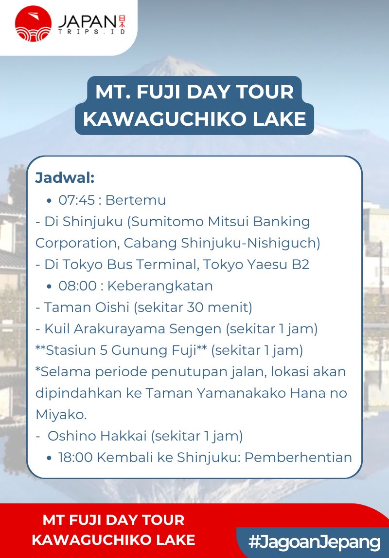 Mt Fuji Day Tour Kawaguchiko Lake