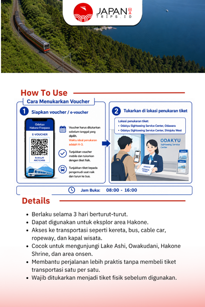 Hakone Freepass 2/3 Days | Shinjuku Odawara Pass