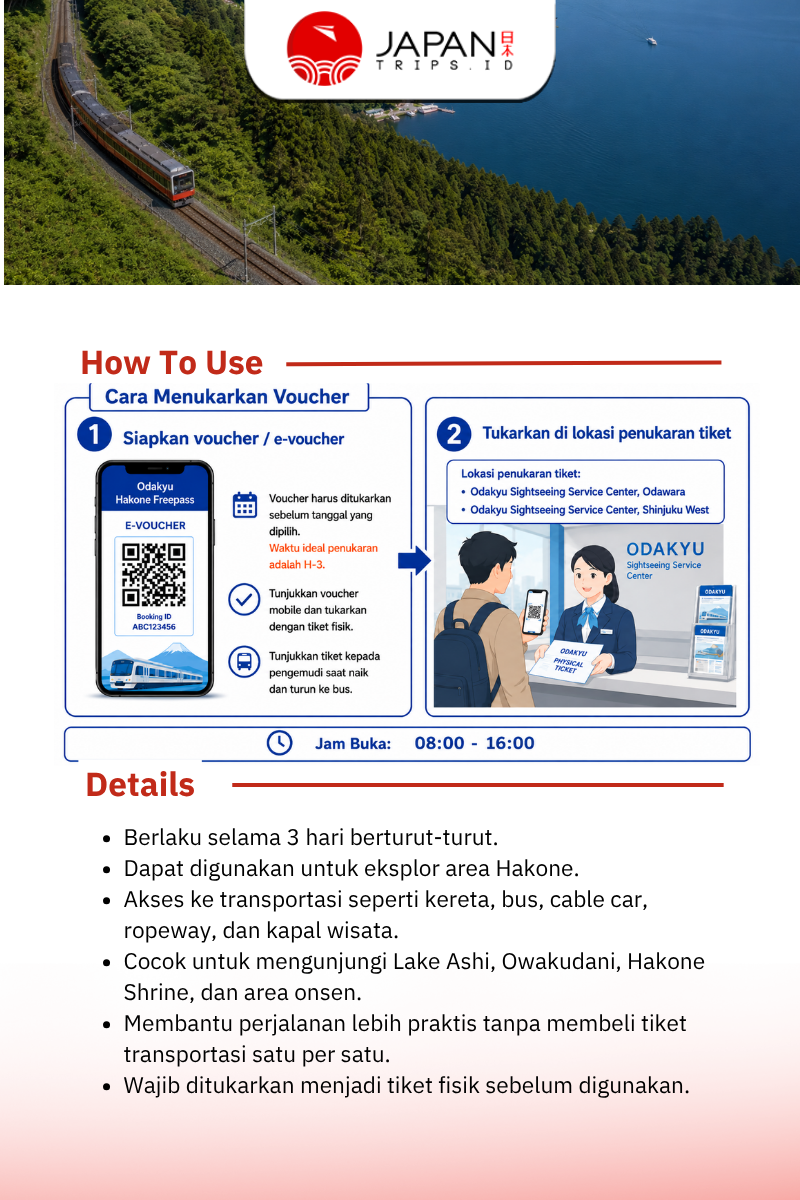 Hakone Freepass 2/3 Days | Shinjuku Odawara Pass