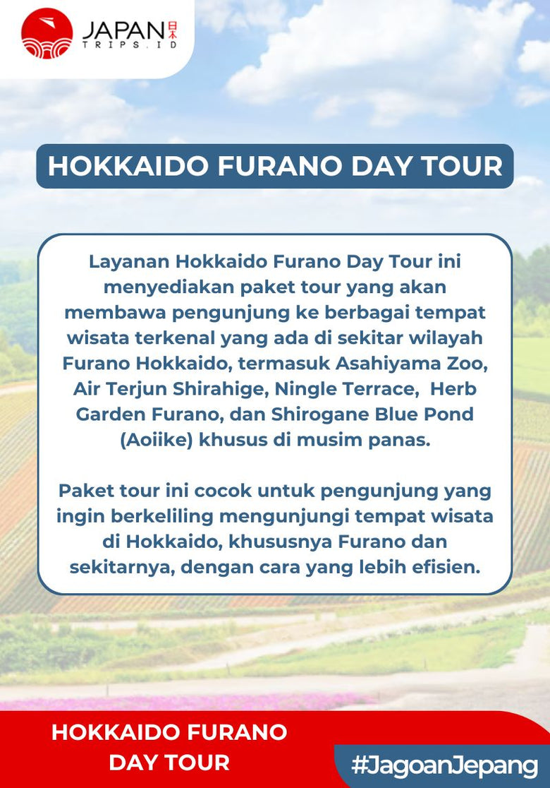 Hokkaido Furano Day Tour | Asahiyama Zoo, Shirogane Blue Pond, Shirahige Falls