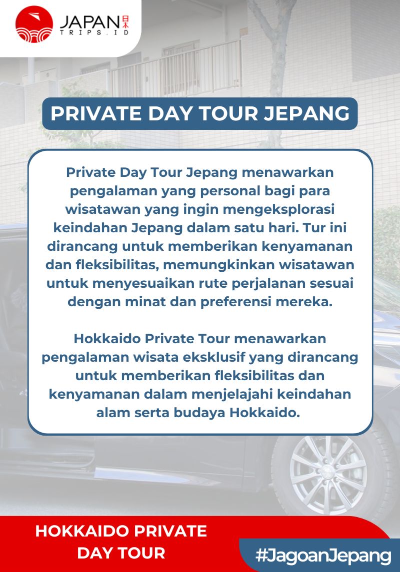 Sewa Mobil Jepang 10 Jam Tur Hokkaido