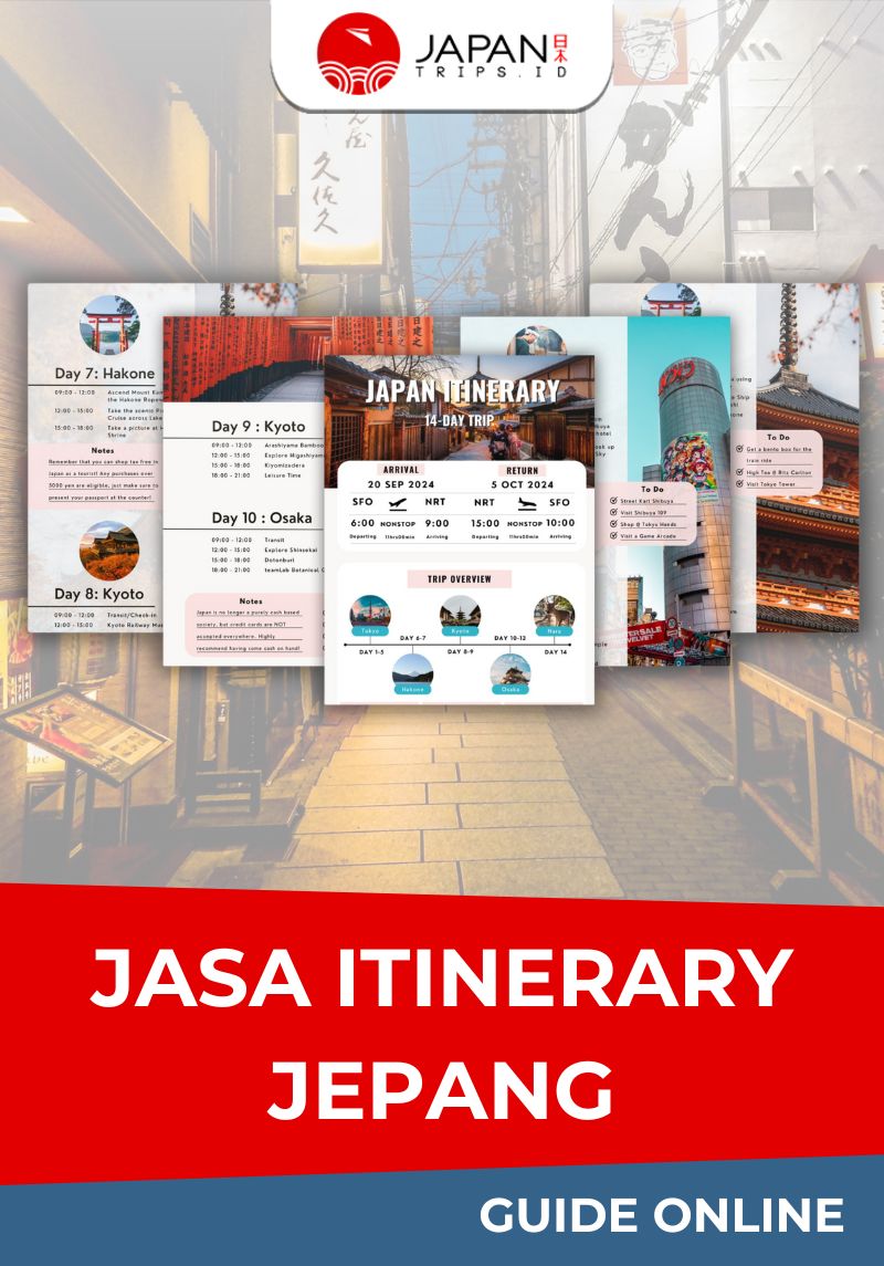 Jasa Itinerary Jepang | Japan Itinerary