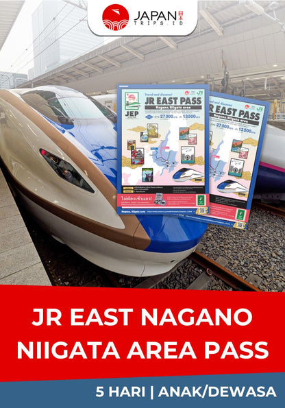 JR East Nagano-Niigata Area Pass 5 Days