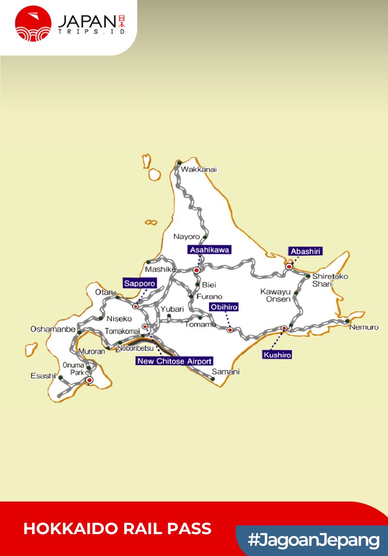 JR Hokkaido Rail Pass 5 / 7 / 10 Days