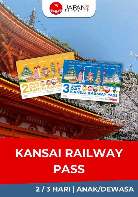 Kansai Railway Pass 2/3 Days | Kansai Thru Pass