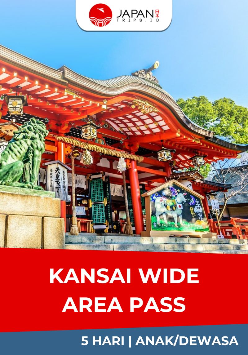 Kansai WIDE Area Pass 5 Days