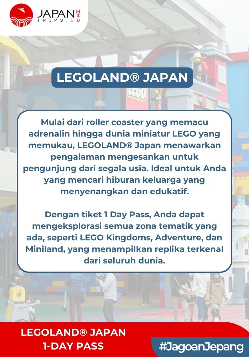 LEGOLAND® Japan 1-Day Pass
