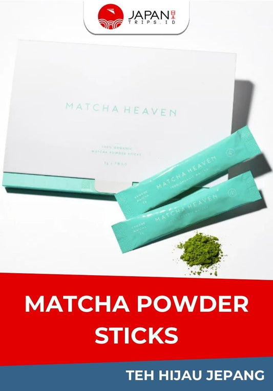 Matcha Powder Sticks | Teh Hijau Bubuk Jepang