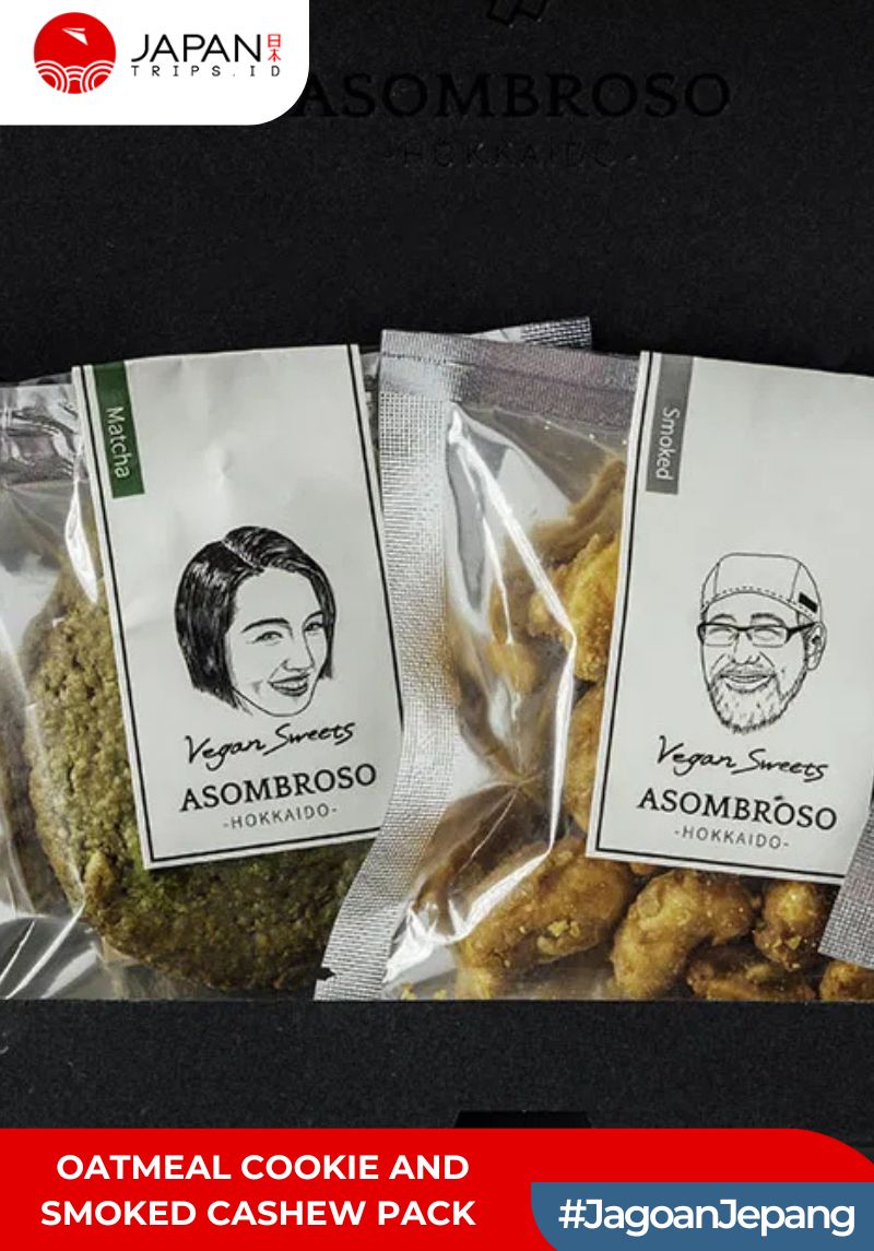 Oatmeal Cookie and Smoked Cashew Pack | Cemilan Snack Sehat Jepang