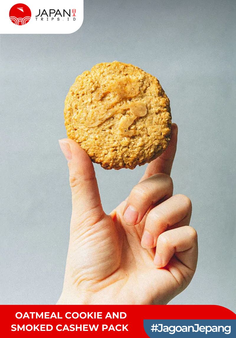 Oatmeal Cookie and Smoked Cashew Pack | Cemilan Snack Sehat Jepang