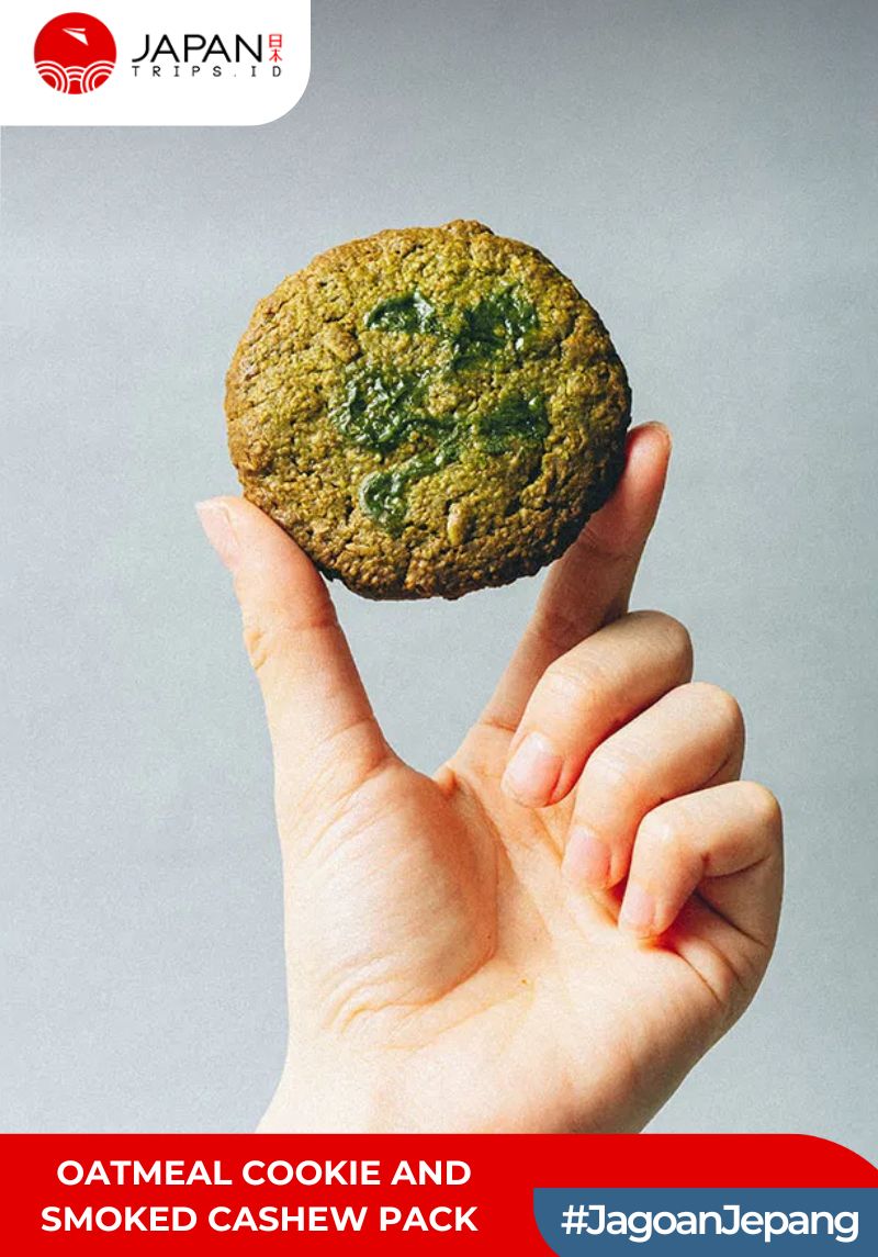 Oatmeal Cookie and Smoked Cashew Pack | Cemilan Snack Sehat Jepang