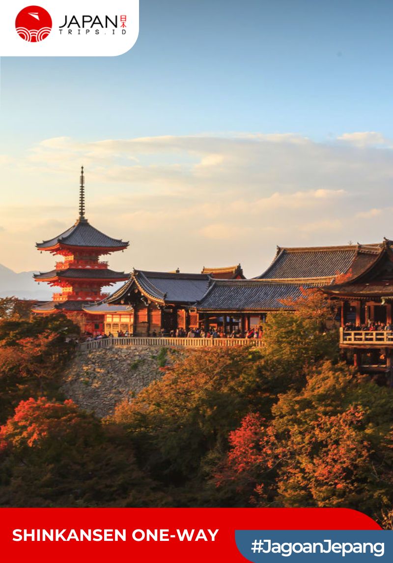 Tiket Shinkansen Tokyo Osaka Kyoto One Way | Nozomi / Kereta Cepat Jepang