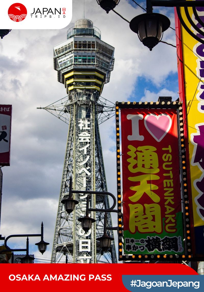Osaka Amazing Pass | Tiket Subway dan Atraksi Jepang