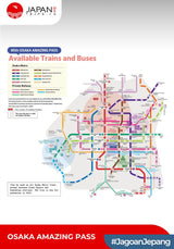 Osaka Amazing Pass | Tiket Subway dan Atraksi Jepang