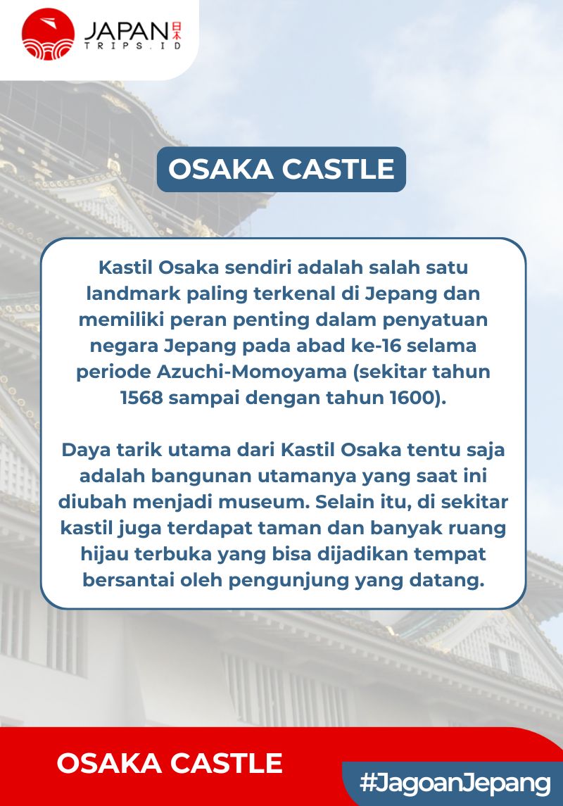 Osaka Castle | Kastil Osaka