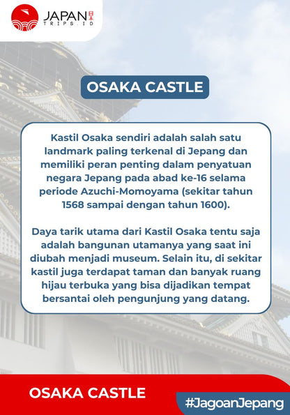 Osaka Castle | Kastil Osaka